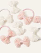 Bridesmaid Rosette Hair Set, , large