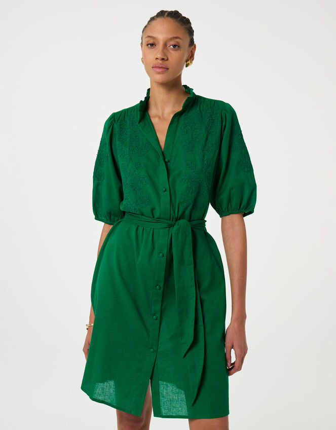Fabienne Chapot George Embellished Mini Dress, Green (GREEN), large