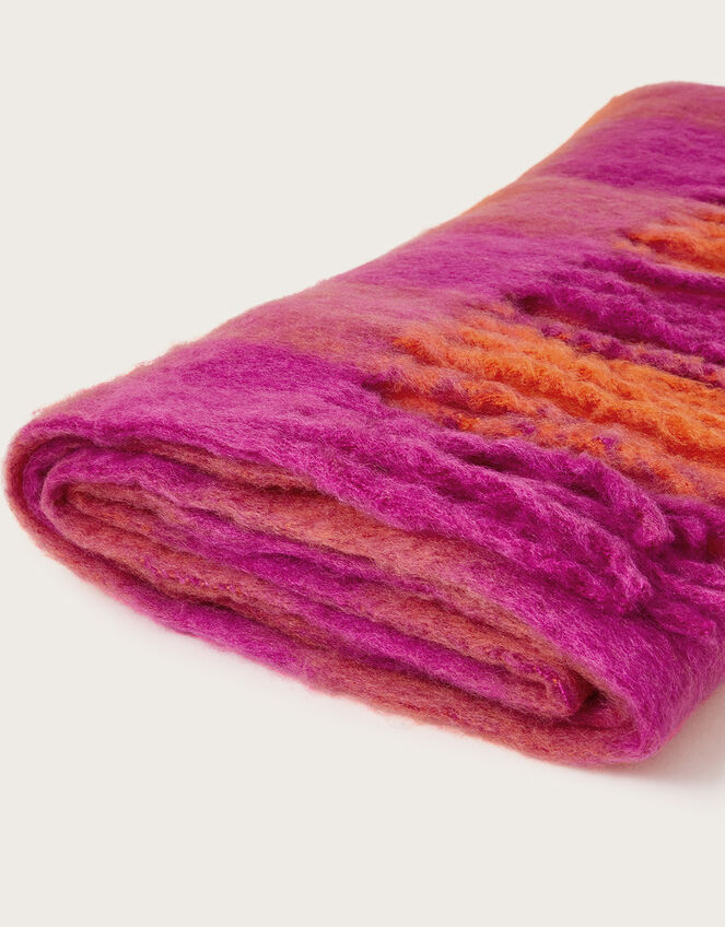 Check Blanket Scarf, , large