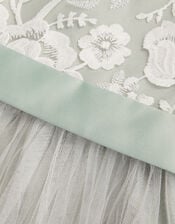 Alicia Embroidered Lace Maxi Dress, Green (GREEN), large