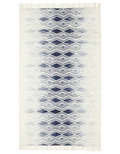 Small Geo Fade Rug in Wool Blend, Ivory (IVORY), large