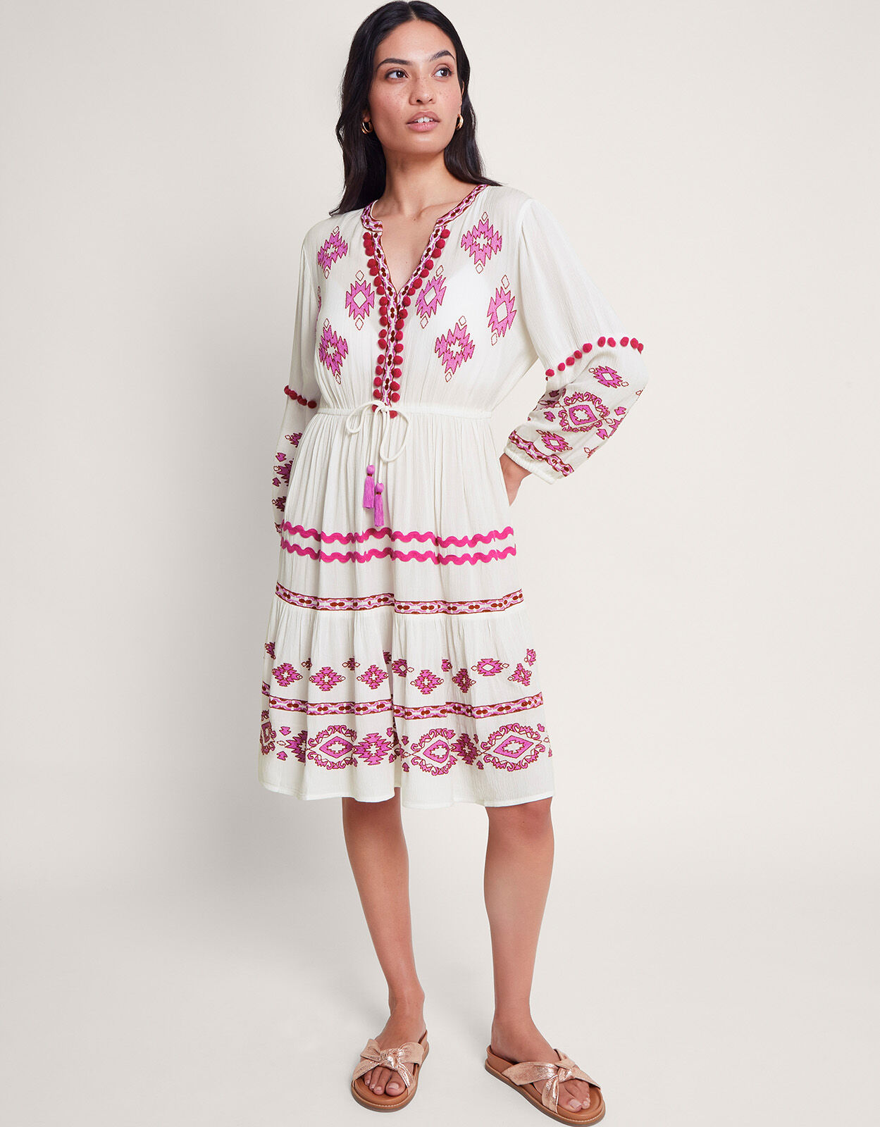 White summer dress hotsell uk