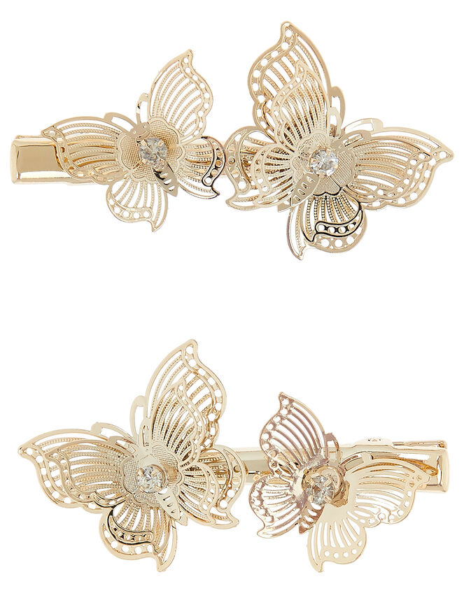 Valeria Butterfly Clip Set , , large