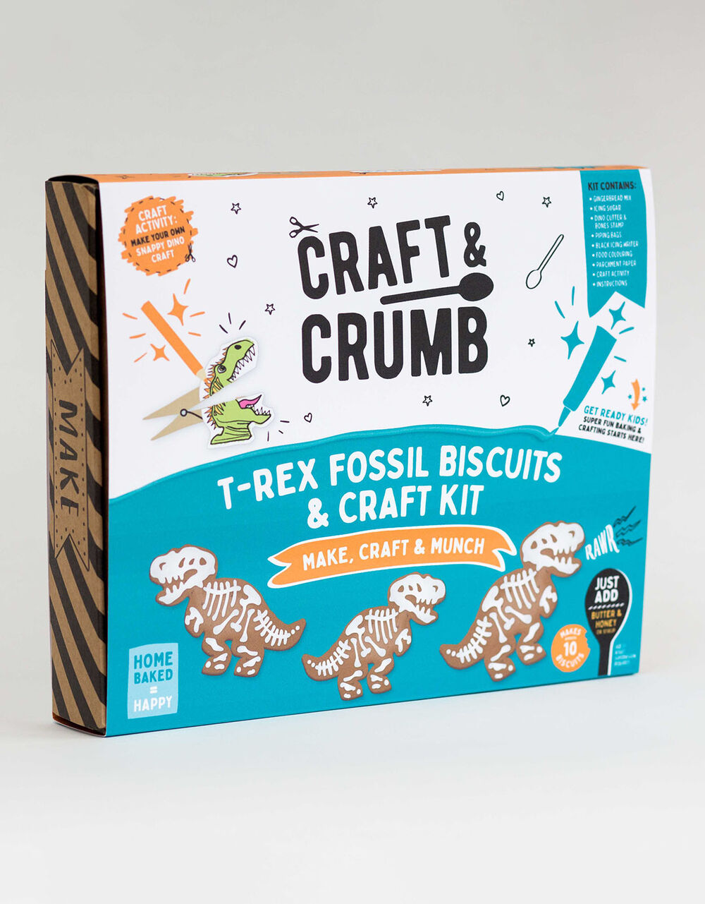 Children Children's Accessories | Craft & Crumb T-Rex Fossil Biscuit and Craft Kit - BF63905