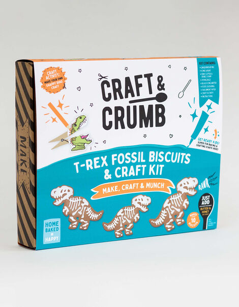 Craft & Crumb T-Rex Fossil Biscuit and Craft Kit, , large