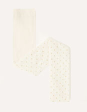 Glitter Spot Tights, Gold (GOLD), large