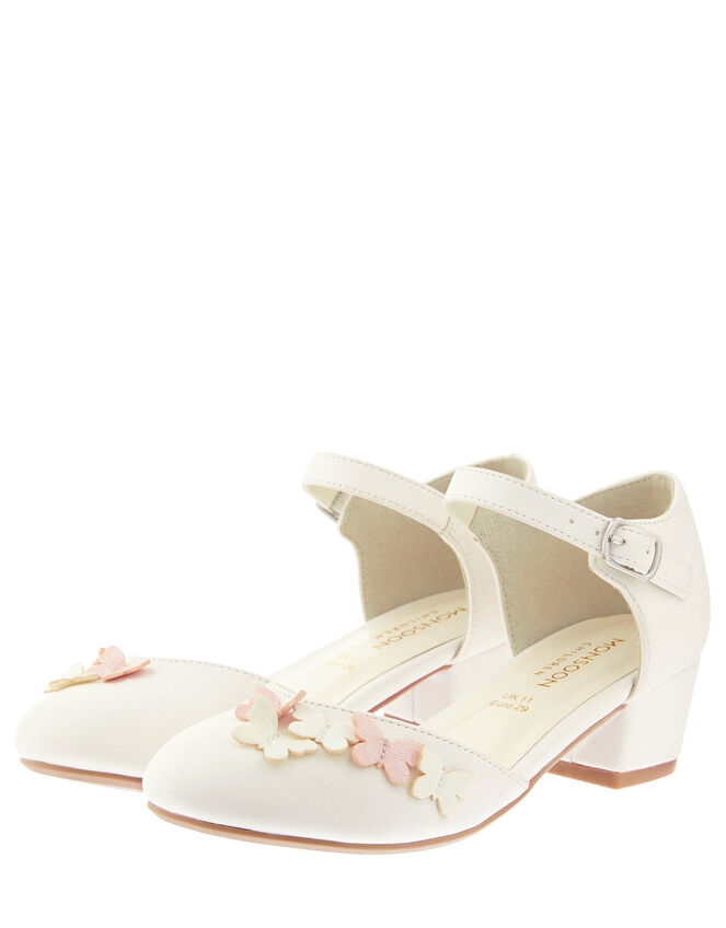 Lilly Butterfly Two-Part Shoes, Ivory (IVORY), large