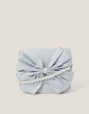 Bow Bridesmaid Mini Bag, Blue (PALE BLUE), large