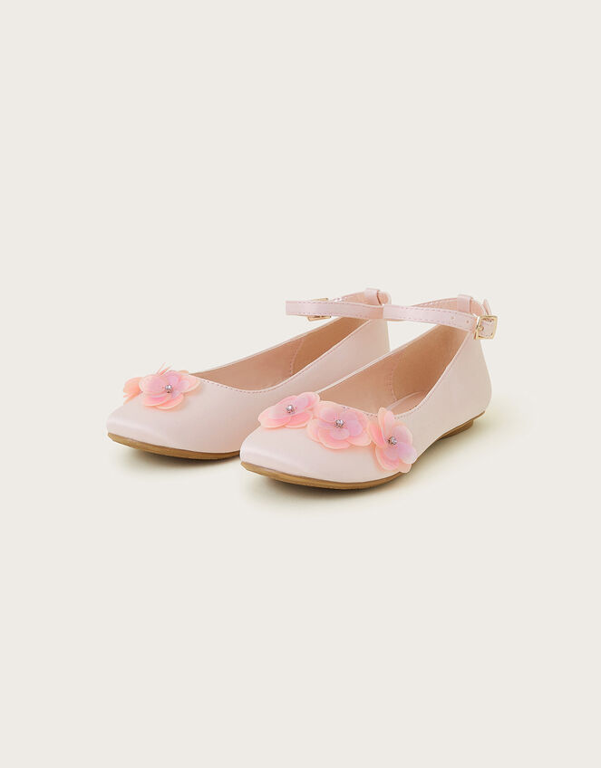 Flower Ballet Flats , Pink (PINK), large
