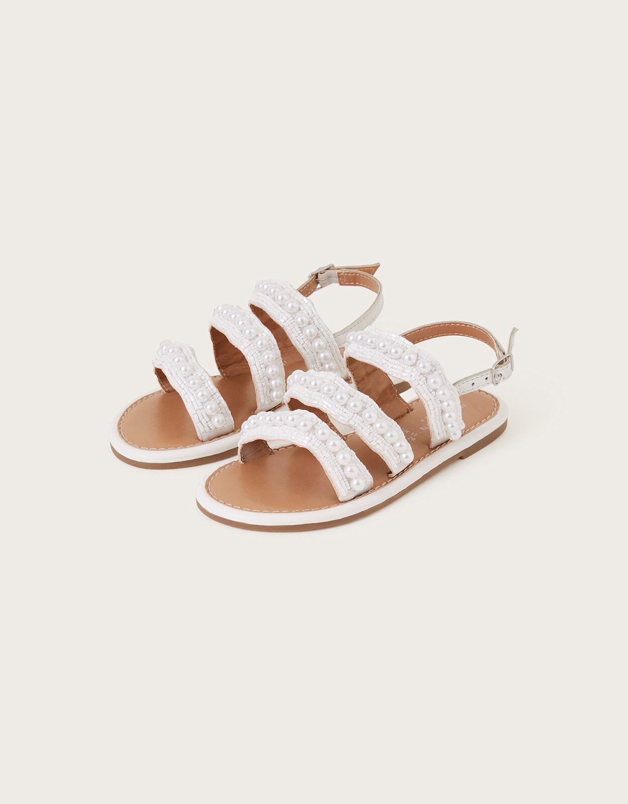 Girls sales pearl sandals