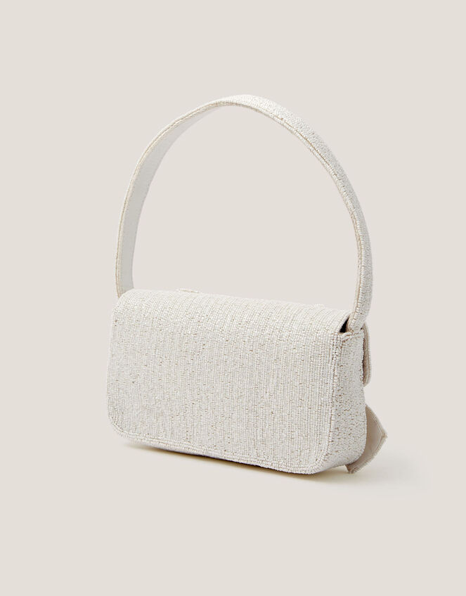 Ayla Beaded Bow Bag, , large