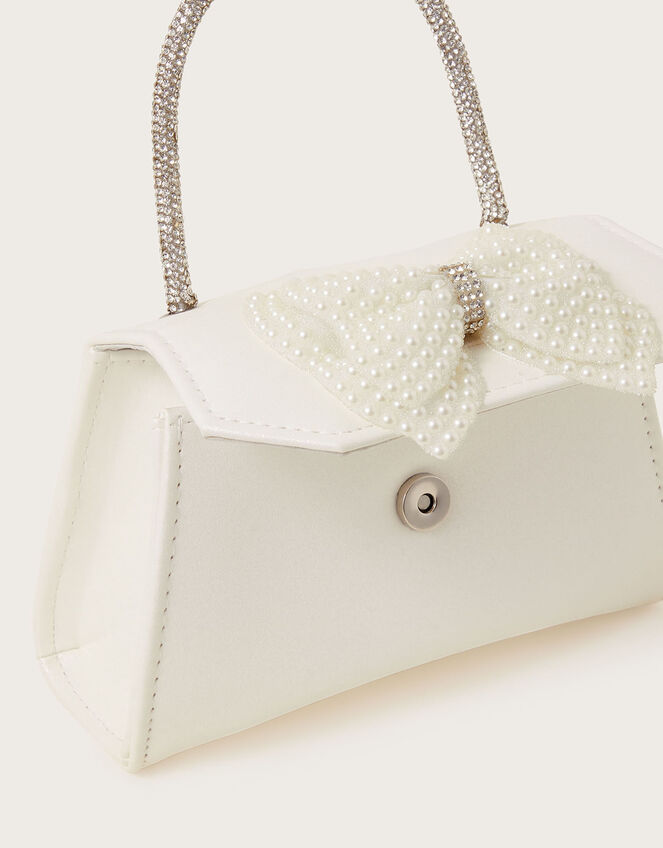 Sara Sparkle Pearl Bow Bag, , large