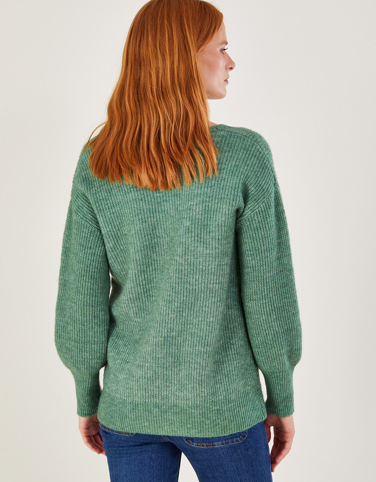 Monsoon green jumper hot sale