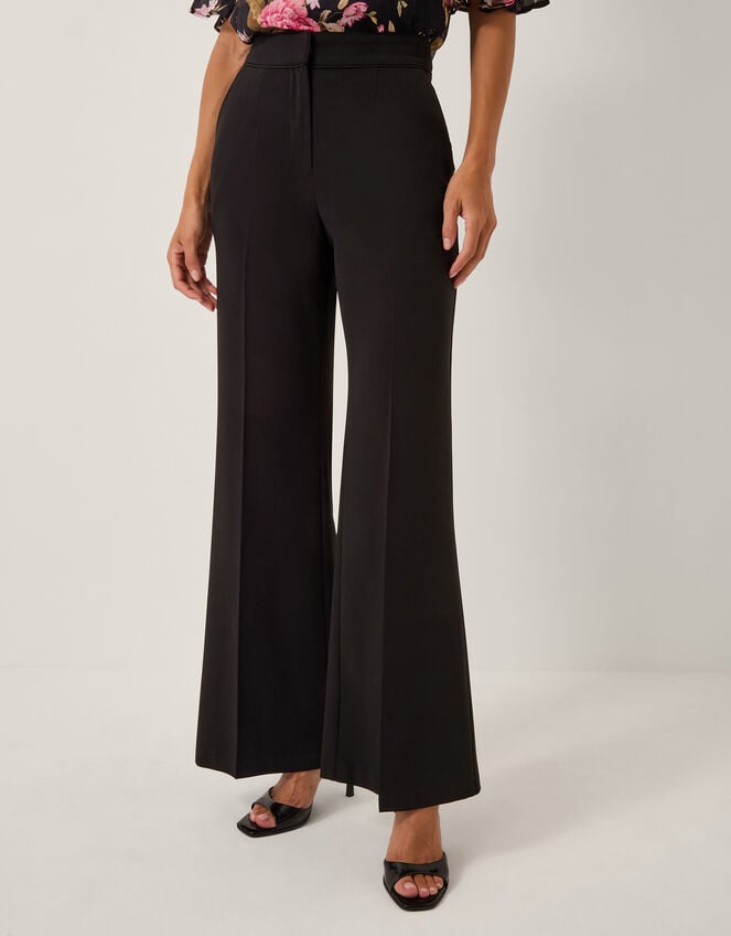 Erin Flared Tailored Trousers Black