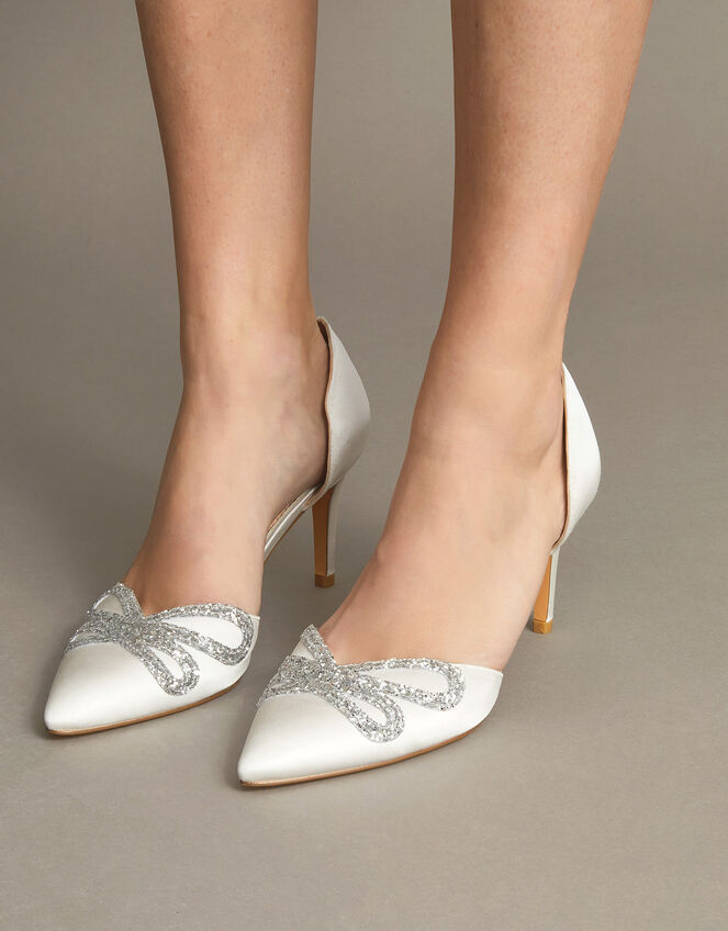 bridal kitten heels uk