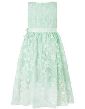 Sylvie Mint Lace High-Low Dress, Green (MINT), large