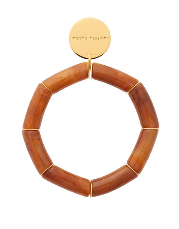 East Cognac Marble Bracelet, , large