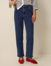 Soph Straight Leg Jeans, Blue (MID AUTHENTIC BLUE), large