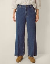 Jojo Wide Leg Jeans, Blue (MID AUTHENTIC BLUE), large