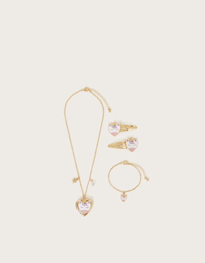 Unicorn Hair and Jewellery Set, , large