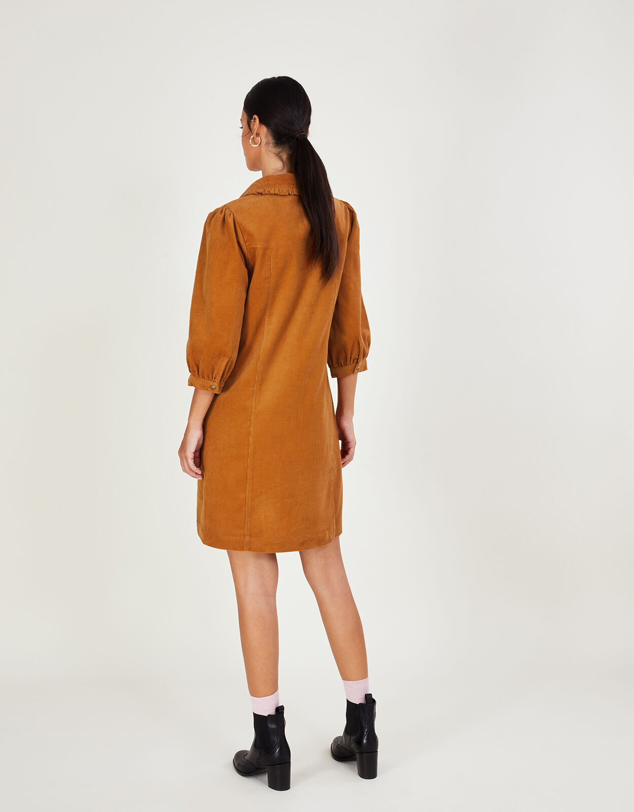 Plain tan dress clearance