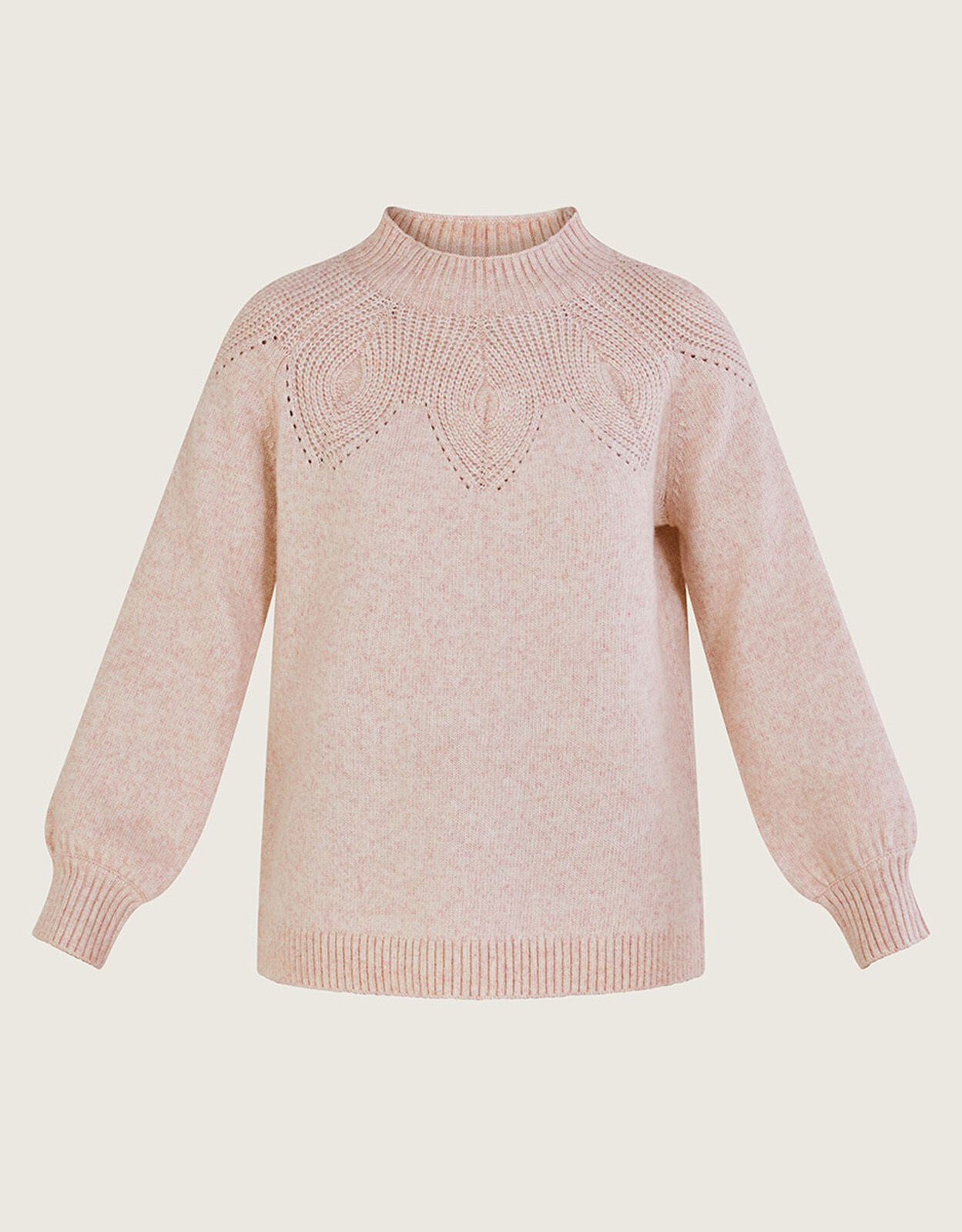 Monsoon pink jumper best sale