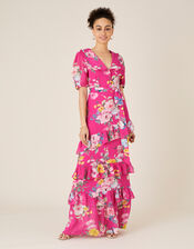 Vivenne Floral Maxi Dress , Pink (PINK), large