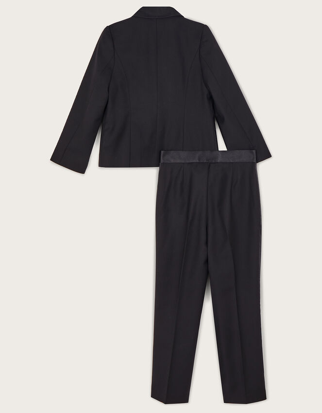 Kiera Two-Piece Tuxedo, Black (BLACK), large