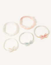 Baby Rosette and Bow Bando Set, , large