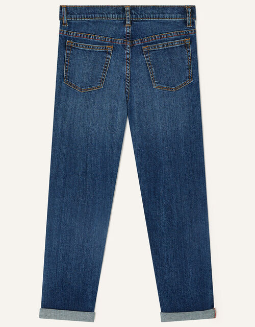 James Straight Leg Jeans, Blue (NAVY), large