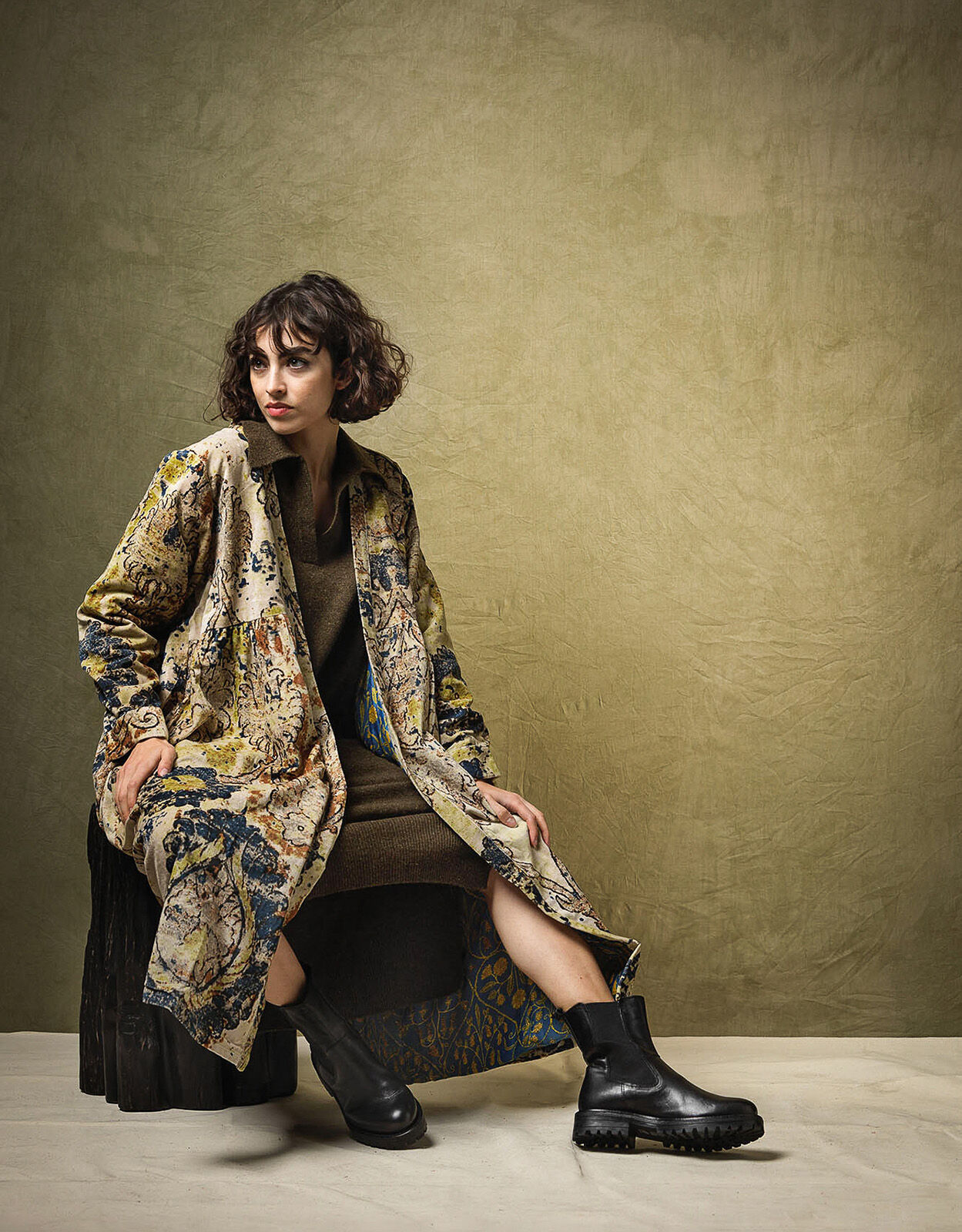 Velvet duster jacket outlet