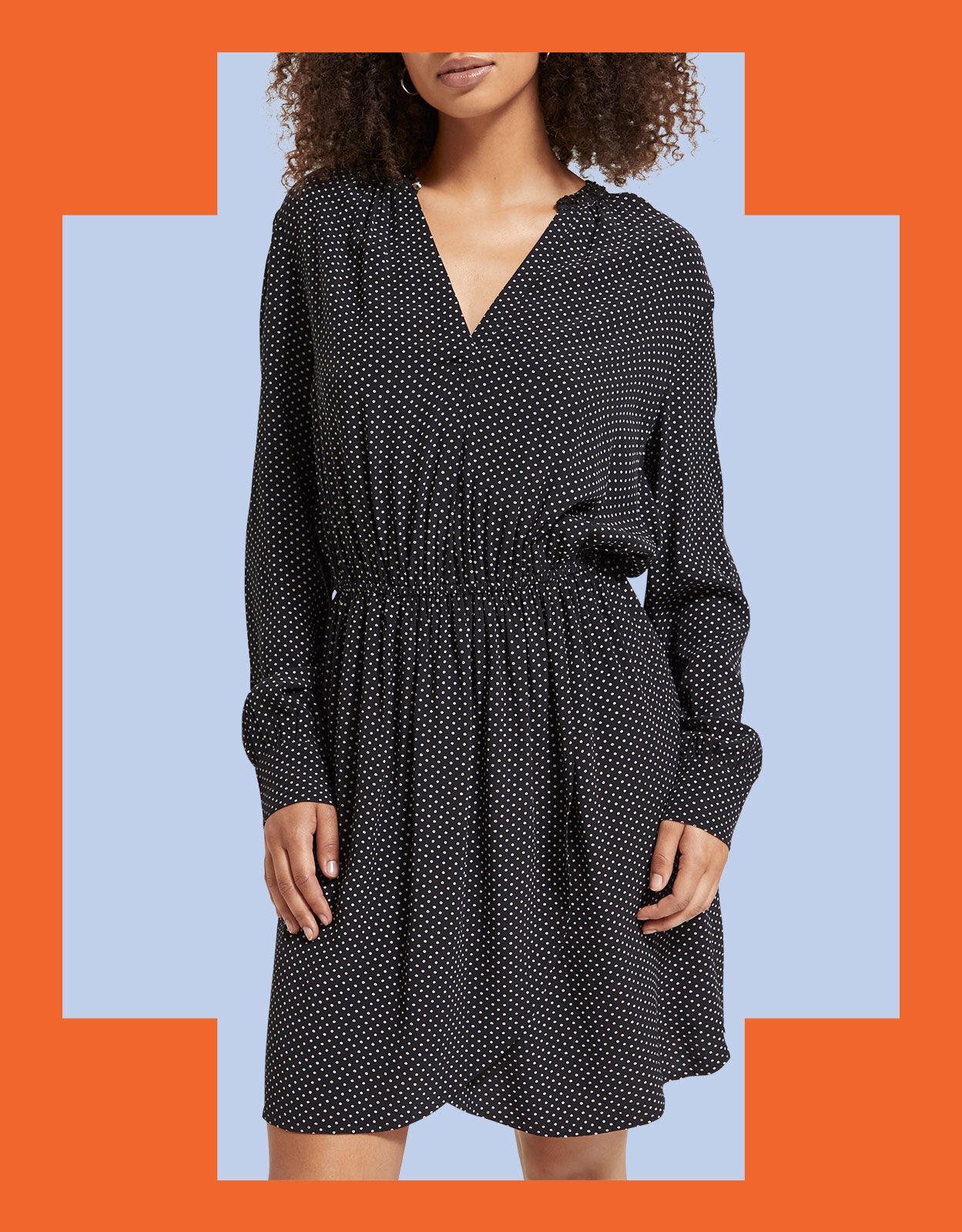 Scotch and shop soda black dress