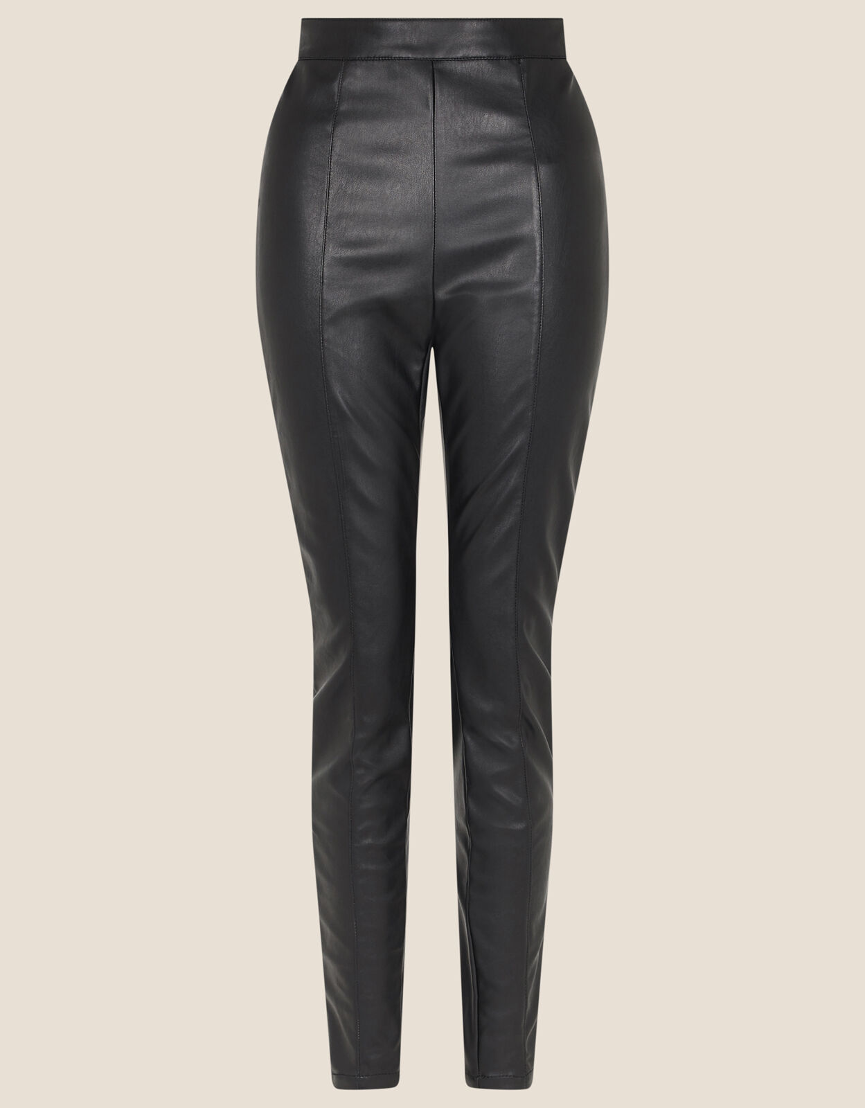 Payton PU Leggings Black | Trousers 