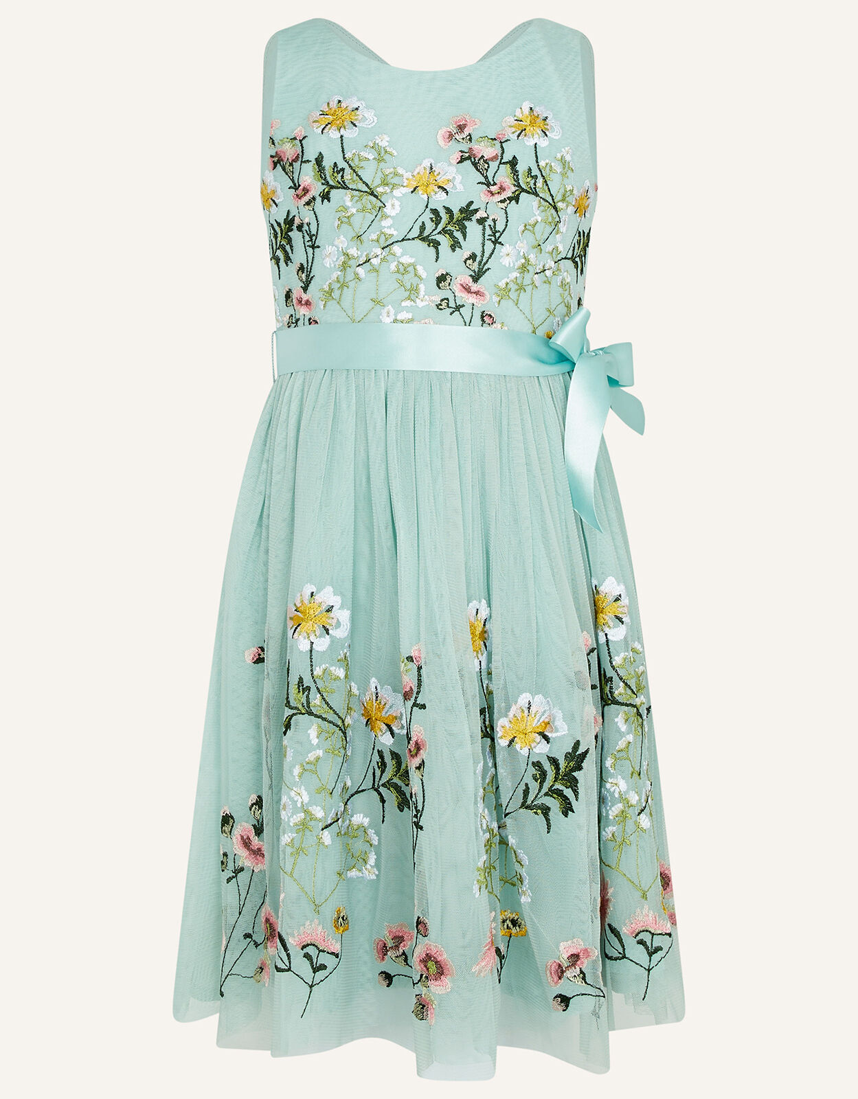 Embroidered dress boutique deals