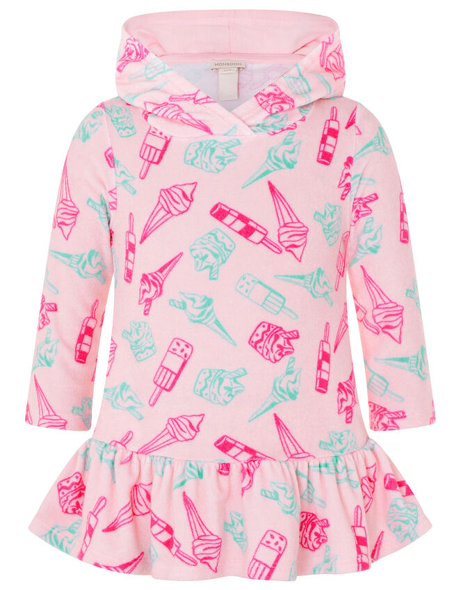Baby Nina Ice Cream Towel Dress, Multi (MULTI), large