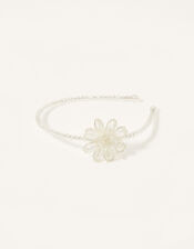 Gem Flower Bead Headband , , large