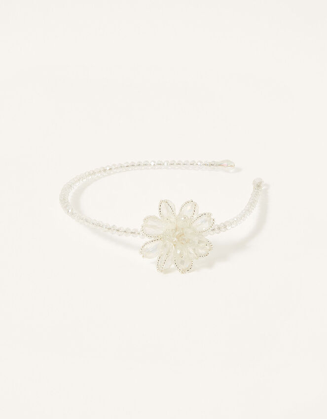 Gem Flower Bead Headband , , large