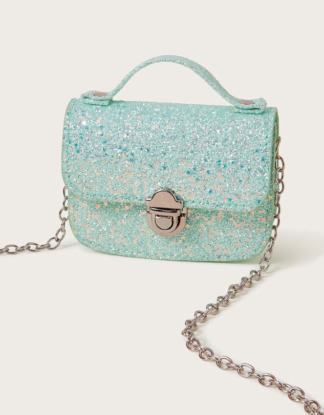Glitter Mini Cross-Body Bag, , large