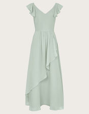 Indi Tie-Back Prom Dress, Green (SAGE), large
