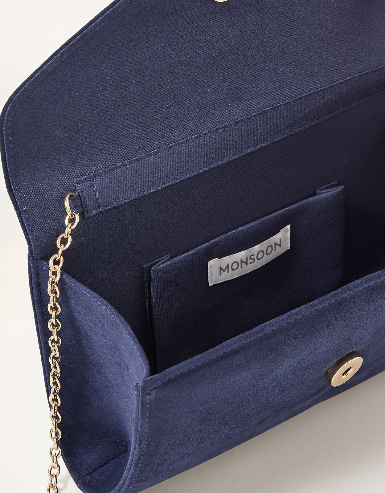 Monsoon navy bag store