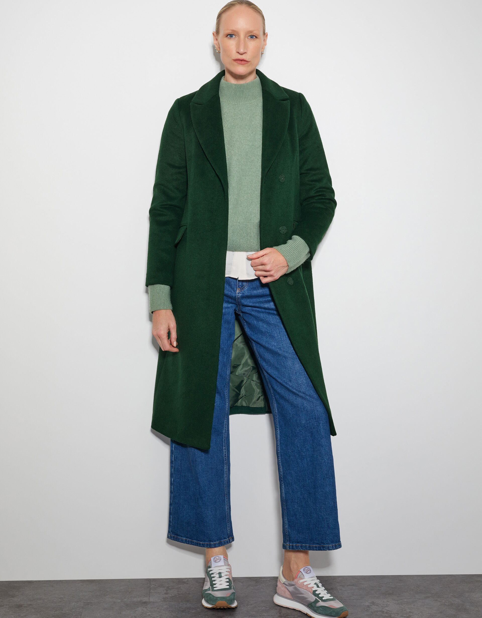 Women's a line coat on sale