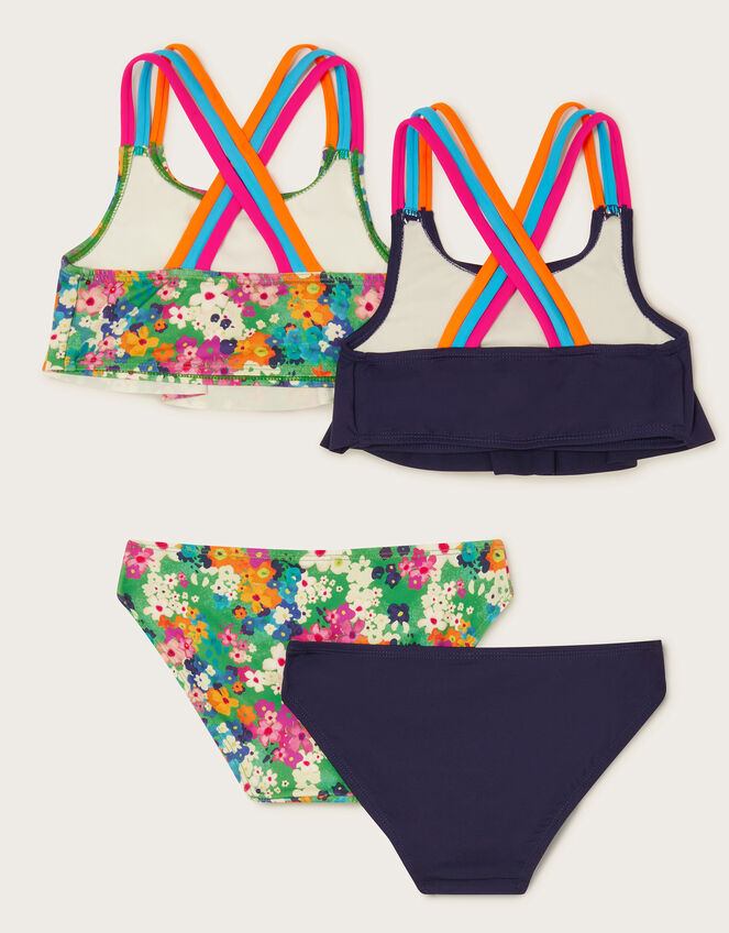 2-Pack Ditsy Bikini Sets, Multi (MULTI), large
