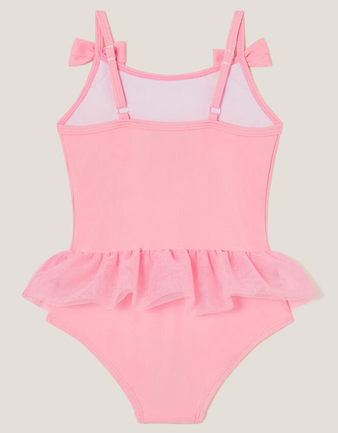 Baby Ruffle Skirt Swimsuit, Pink (PINK), large