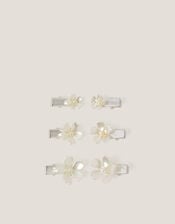 6-Pack Bridesmaid Flower Hair Clips, , large