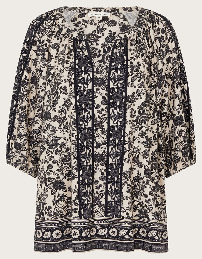 Holly Heritage Top, Black (BLACK), large