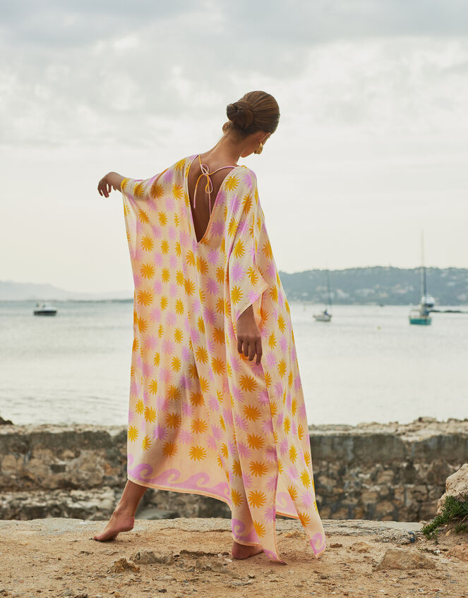 Sundress Cora Sun Print Kaftan, , large