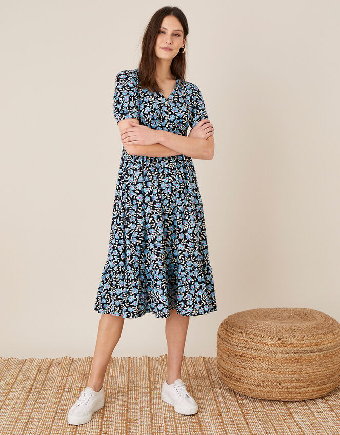 Athena Floral Print Midi Dress | Work Dresses | Monsoon UK.