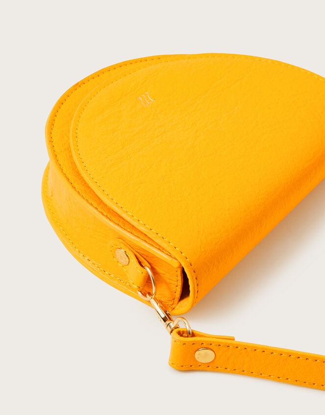 Mini Cross-Body Bag in Banana Leather, , large
