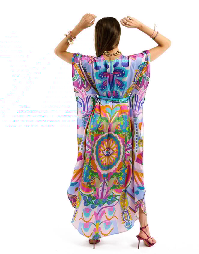 Wild Jeanna Print Maxi Kaftan Dress, , large