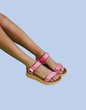 Woden Line Sandals, Pink (PINK), large